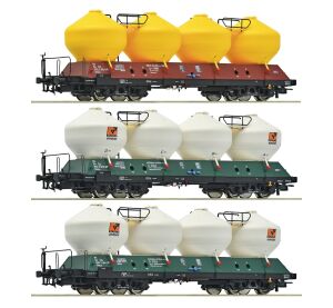 Roco 3-piece set of cement trucks Uacs ČD - 6600180