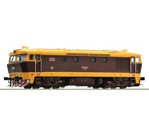 Roco Diesel locomotive 752 068-7, ČSD/ČD Bardotka, digital - 7310026