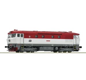 Roco Diesel locomotive 749 218-4 ČD Bardotka, digital - 7310054
