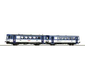 Roco Diesel Railcar 810 472-1 with Trailer BDtax ČD, Digital - 7790004