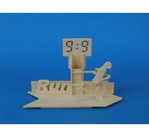 Woodcraft Wooden 3D Puzzle Pencil Stand Run