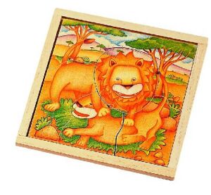 Voila Wooden Puzzle Lion