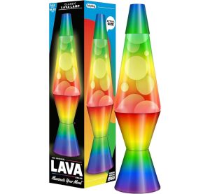 Schylling LAVA Lamp Rainbow Hand-Painted 36.8 cm