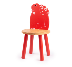 Tidlo Wooden chair Stegosaurus