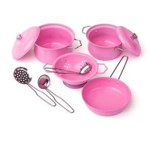 Tidlo Set of dishes pink