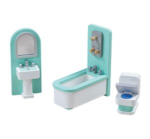 Tidlo Wooden bathroom furniture turquoise