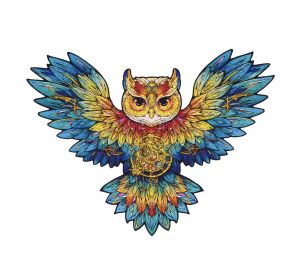 RoboTime Wooden puzzle Owl
