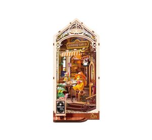 RoboTime DIY Book Nook Miniature house Holiday cafe