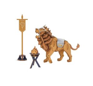 RoboTime 3D wooden puzzle Lion Warrior