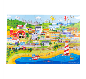 Bigjigs Toys City Floor Puzzle 48 pieces