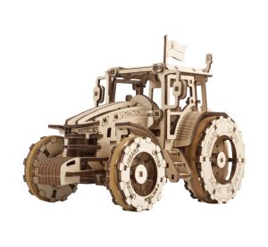 Ugears 3D Wooden Mechanical Puzzle Tractor Wins