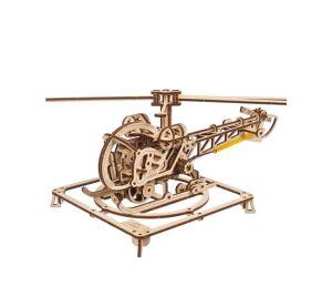 Ugears 3D Wooden Mechanical Puzzle MINI Helicopter