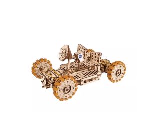 Ugears 3D wooden mechanical puzzle NASA, Lunar rover