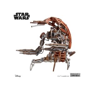 Ugears 3D wooden mechanical puzzle Star Wars Droideka