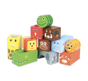 Vilac Wooden sound cubes Savana