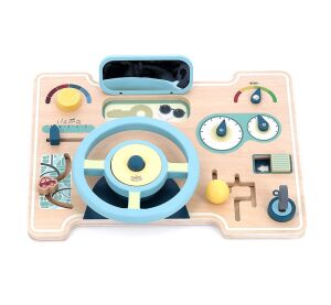 Vilac Activity board Dashboard with steering wheel
