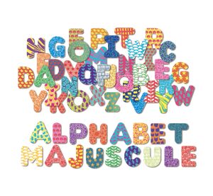 Vilac Wooden magnets Big alphabet 56pcs