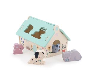 Vilac Wooden Puzzle Pet House Sarah Betz