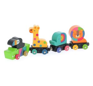 Vilac Colourful animal train Andy Westfac