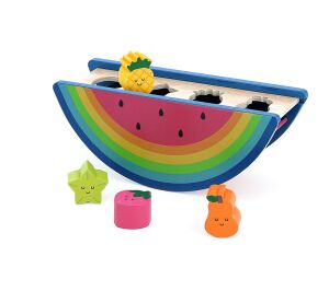 Vilac Melon wooden puzzle Andy Westface
