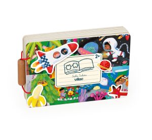 Vilac Wooden Puzzle Book Adventure