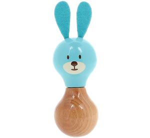 Vilac Wooden Rattle Rabbit Raoul