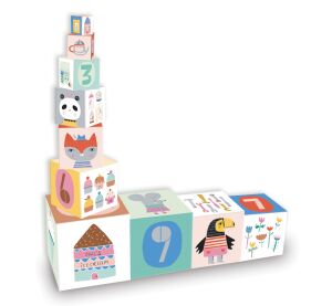 Vilac Folding tower of blocks Suzy Ultman