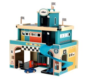 Vilac Wooden vintage garage Vilacity