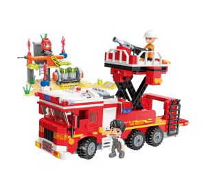 Qman Mine City Fire Line W12013 Tanker truck sprayer with platform
