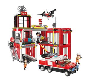 Qman Mine City Fire Line W12014 Fire Headquarters