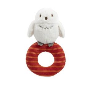 Rainbow Harry Potter Owl Hedwig Plush Rattle
