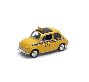 Welly Fiat Nuova 500 Taxi 1:24