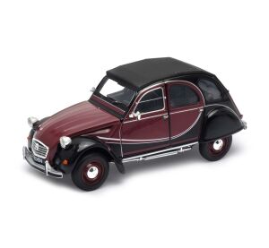 Welly Citroen 2CV 6 Charleston 1:24 Black, Grey