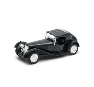 Welly SS Jaguar 100 with roof model 1:34