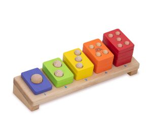 Wonderworld Wooden Jigsaw Puzzle Colorful Counts