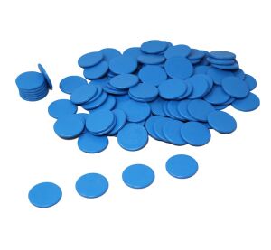 Wissner Tokens Blue 100 pcs