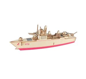 Woodcraft Wooden 3D Puzzle Destroyer 052D