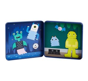 Petit Collage Magnetic Book Monsters