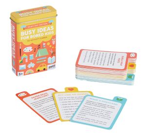 Petit Collage Cards in a box to banish boredom at home