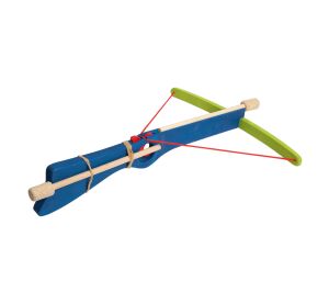 Fauna wooden crossbow small blue