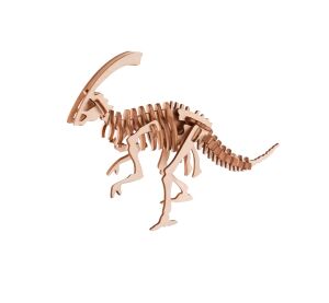 Woodcraft Wooden 3D Puzzle Parasaurolophus