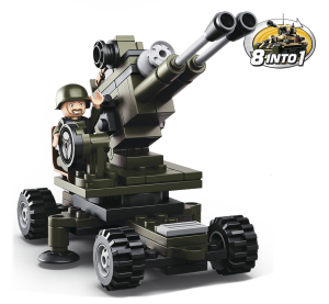 Sluban Army 8into1 M38-B0587E Cannoneer