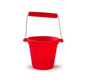 Bigjigs Toys Beach Bucket Red