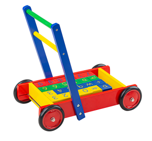 Tidlo Trolley with ABC cubes