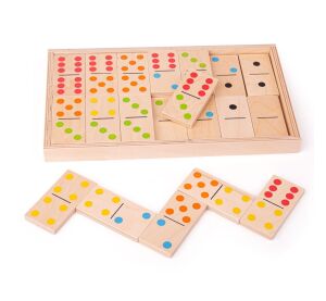 Bigjigs Toys Big wooden dominoes