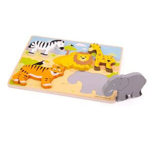Bigjigs Toys Insert puzzle safari