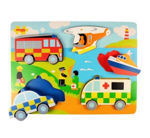 Bigjigs Toys Insert Puzzle Rescuers