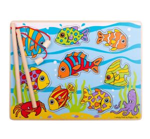 Bigjigs Toys Catching fish on the board