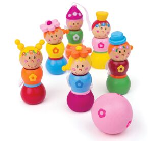 Bigjigs Toys Wooden Skittles Fairies