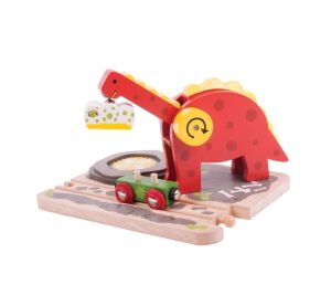 Bigjigs Rail Dinosaur Crane
